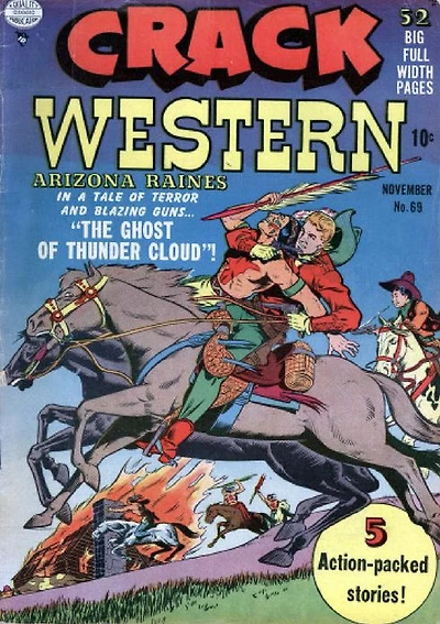 Crack Western Number 69 Western Comic Book