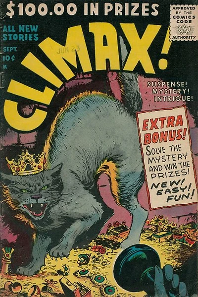 Climax Number 2 Horror Comic Book