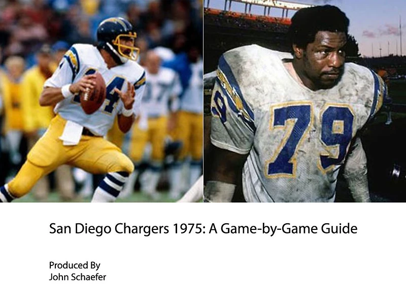 San Diego Chargers 1975: A Game-by-Game Guide