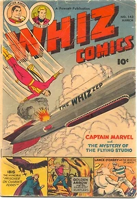 Whiz Comics Number 143 Super-Hero Comic Book