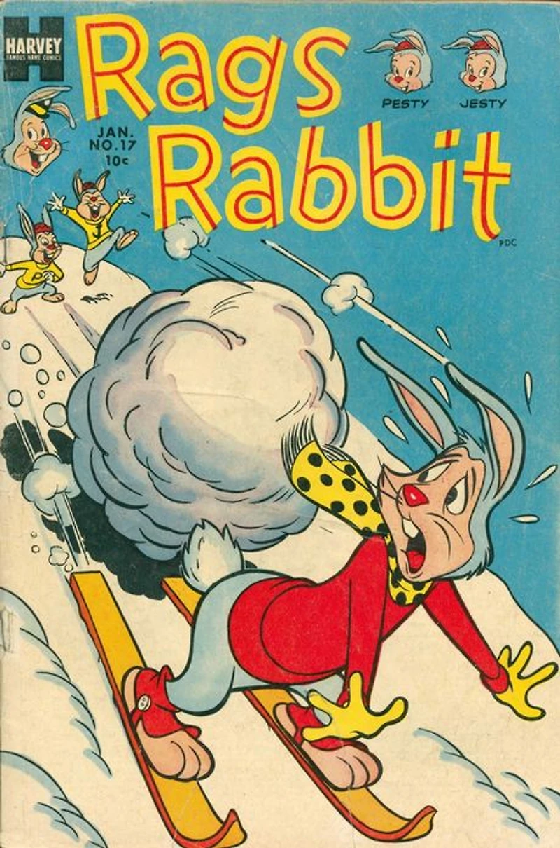 Rags Rabbit Number 17 Childrens Comic Book