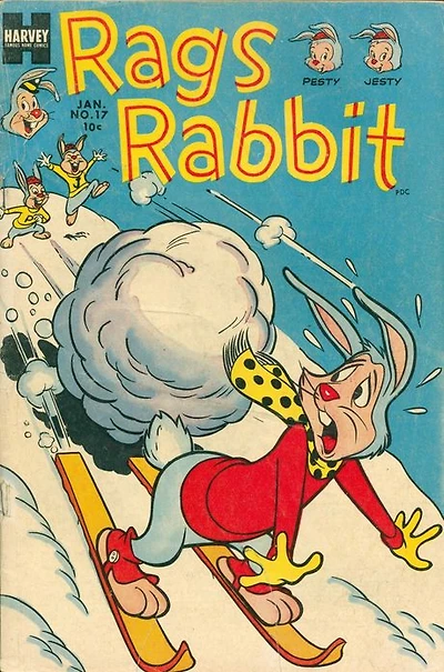 Rags Rabbit Number 17 Childrens Comic Book