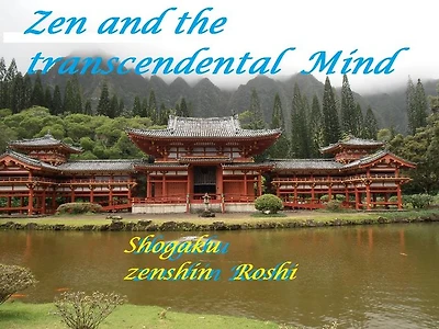 Zen Buddhism and the Transcendental MInd