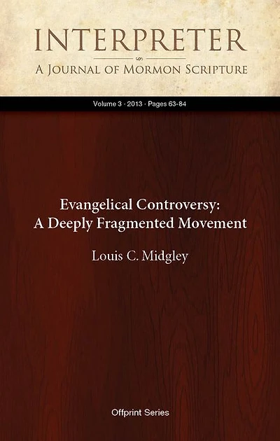 Evangelical Controversy: A Deeply Fragmented Movement