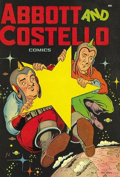 Abbott and Costello Comics Number Humor Comic Book