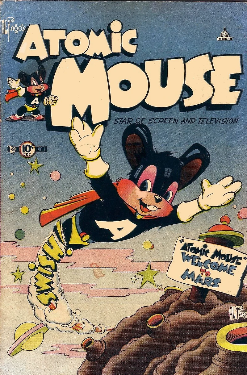 Atomic Mouse Number 1 Childrens Comic Book