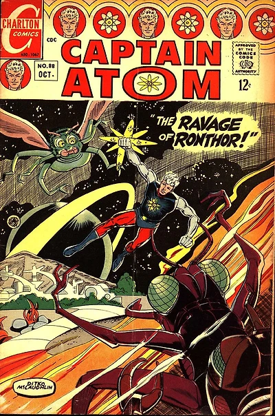 Captain Atom Number 88 Super-Hero Comic Book