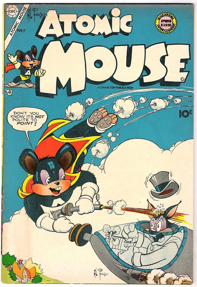 Atomic Mouse Number 7 Childrens Comic Book