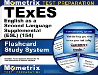 TExES (154) English as a Second Language Supplemental (ESL) Exam Flashcard Study System