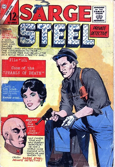 Sarge Steel Number 1 Action Comic Book
