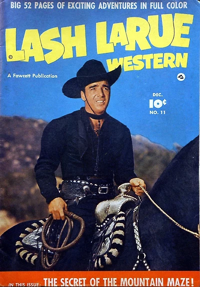 Lash LaRue Number Western Comic Book