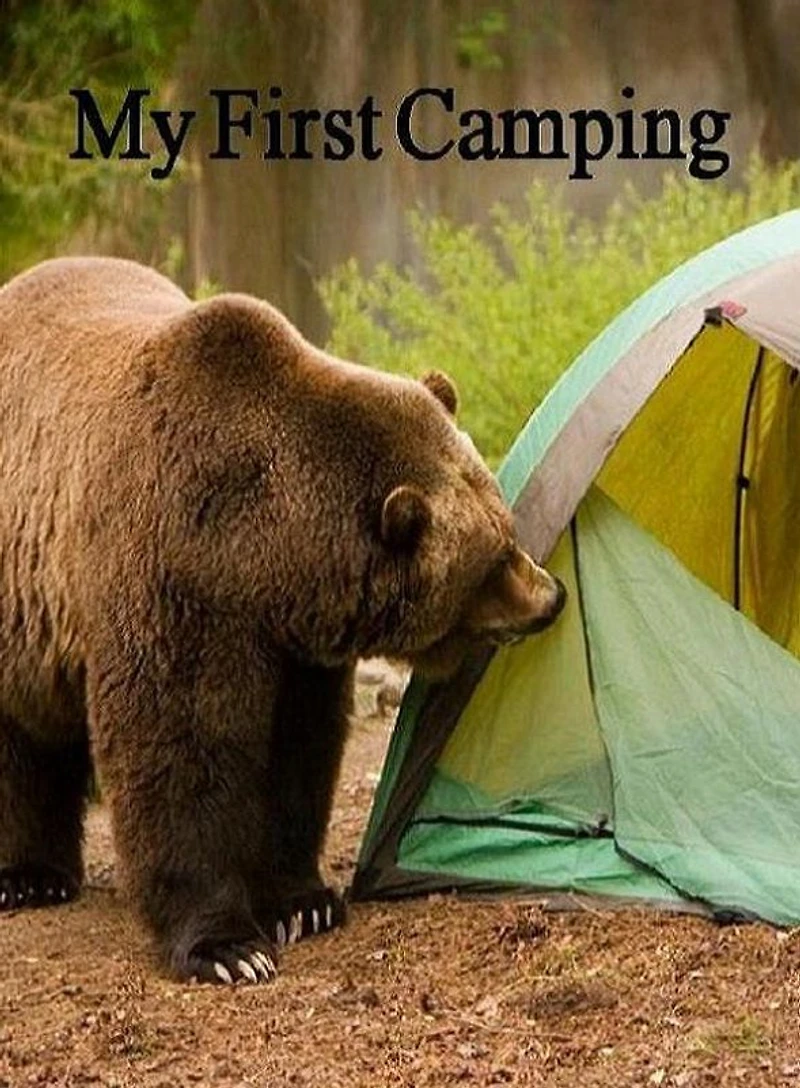 My First Camping - Campfire with a lot of fun, tasty food and drink....(Boy and Girl Scout)
