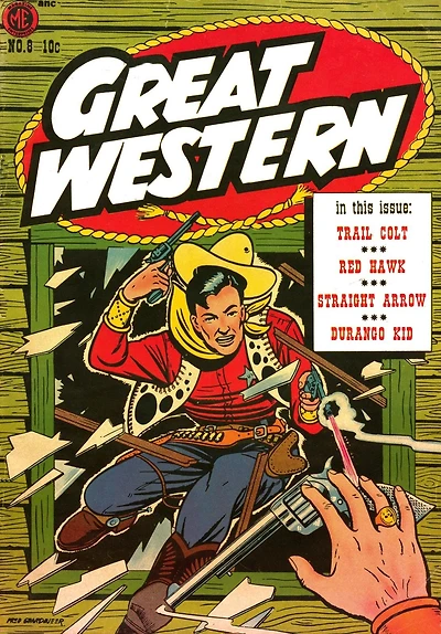Great Western Number 8 Western Comic Book