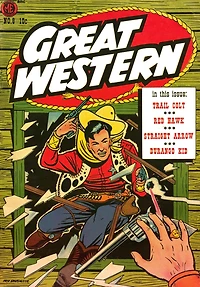 Great Western Number 8 Western Comic Book