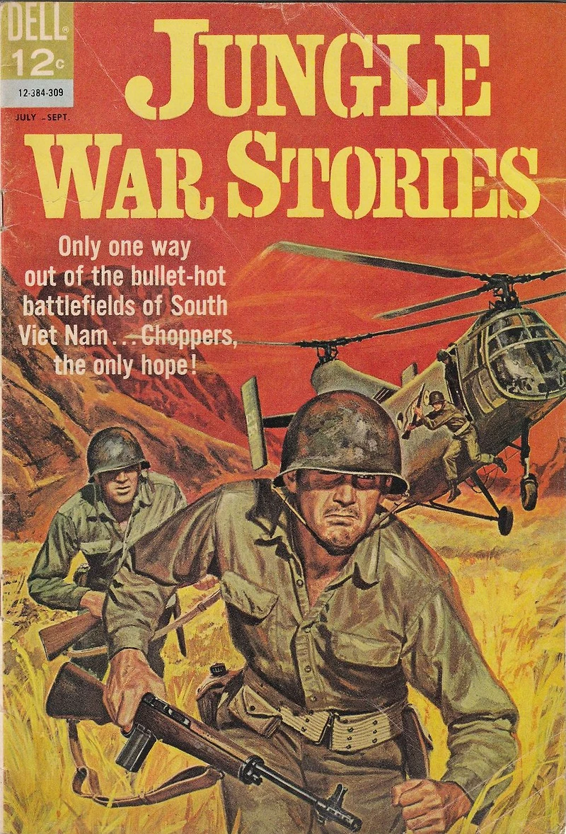 Jungle War Stories Number 4 War Comic Book