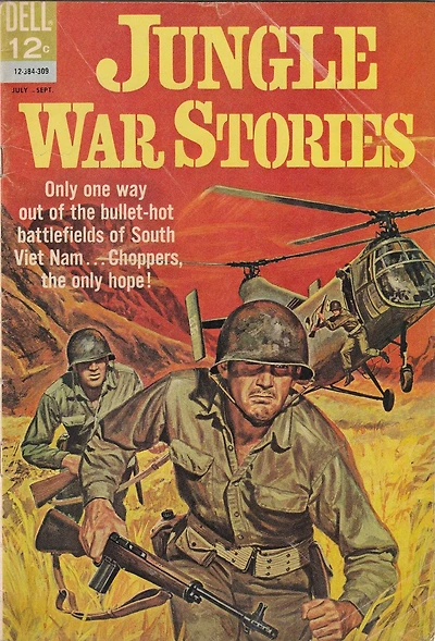 Jungle War Stories Number 4 War Comic Book