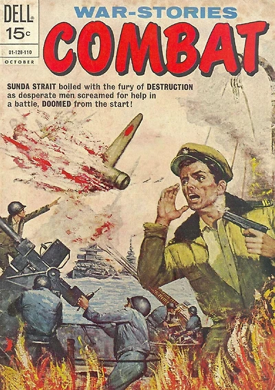 Combat Number 33 War Comic Book