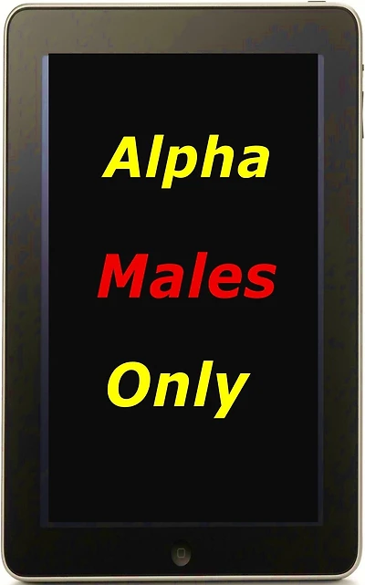 alpha male (dating) Straight Talk, No Chaser