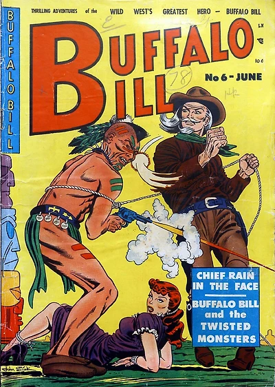 Buffalo Bill Number 6 Western Comic Book