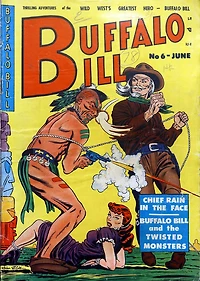 Buffalo Bill Number 6 Western Comic Book