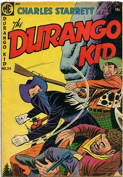 DURANGO KID Number 34 Western Comic Book