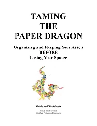 Taming The Paper Dragon - Couples PrePlanning Guide and Workbook