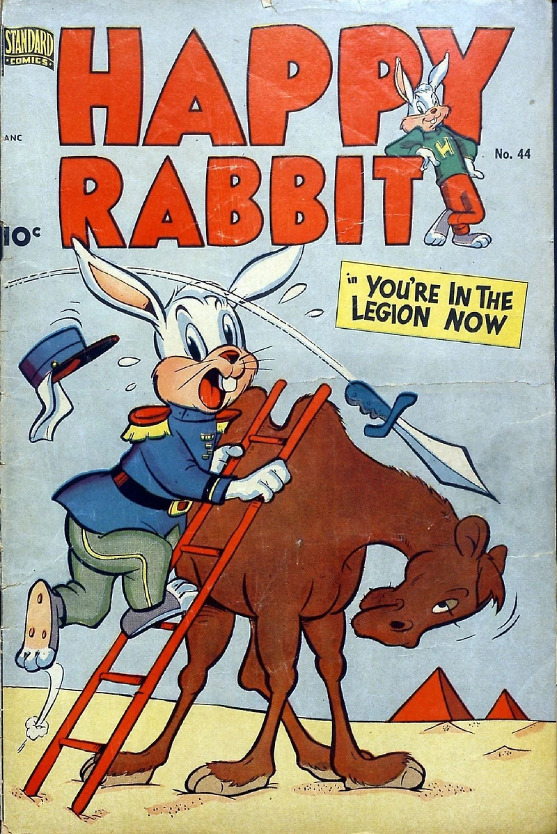 Happy Rabbit Number 44 Childrens Comic Book