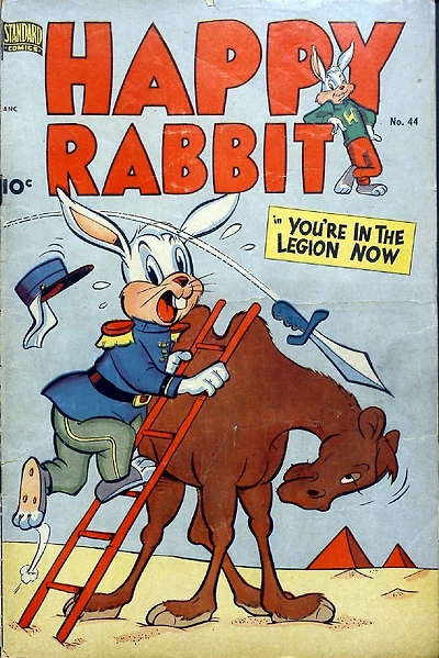 Happy Rabbit Number 44 Childrens Comic Book