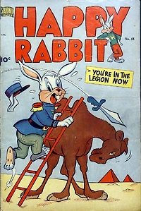 Happy Rabbit Number 44 Childrens Comic Book