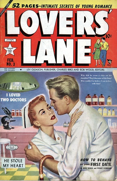 Lovers Lane Number 3 Love Comic Book