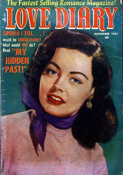 Love Diary Number 22 Romance Comic Book