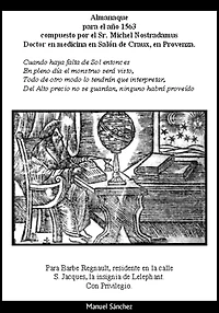 Almanaque para 1563 de Nostradamus