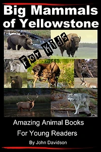 Big Mammals Of Yellowstone for Kids: Amazing Animal Books Young Readers