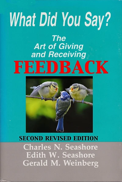 What Did You Say? The Art of Giving and Receiving Feedback (Consulting Secrets, #3)