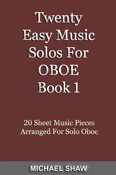 Twenty Easy Music Solos For Oboe Book 1