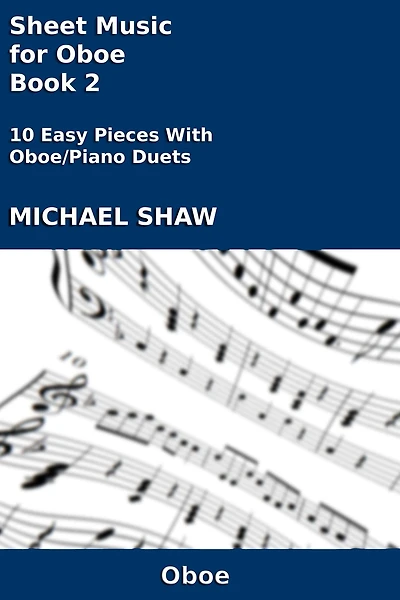 Sheet Music for Oboe: Book 2