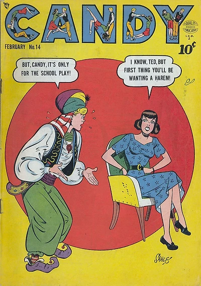 Candy Number 14 Teen Comic Book