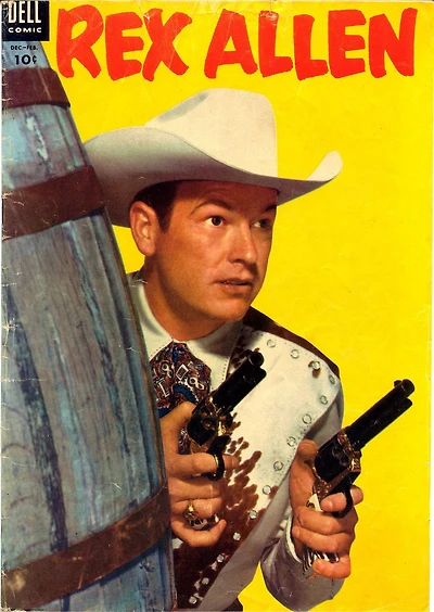 Rex Allen Number 15 Western Comic Book