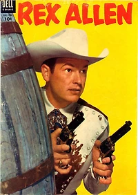 Rex Allen Number 15 Western Comic Book