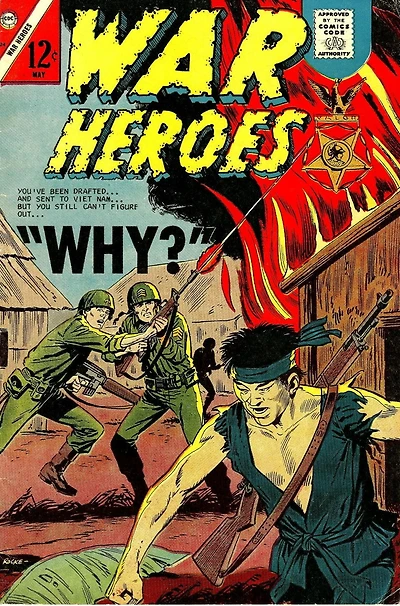 War Heroes Number 24 War Comic Book