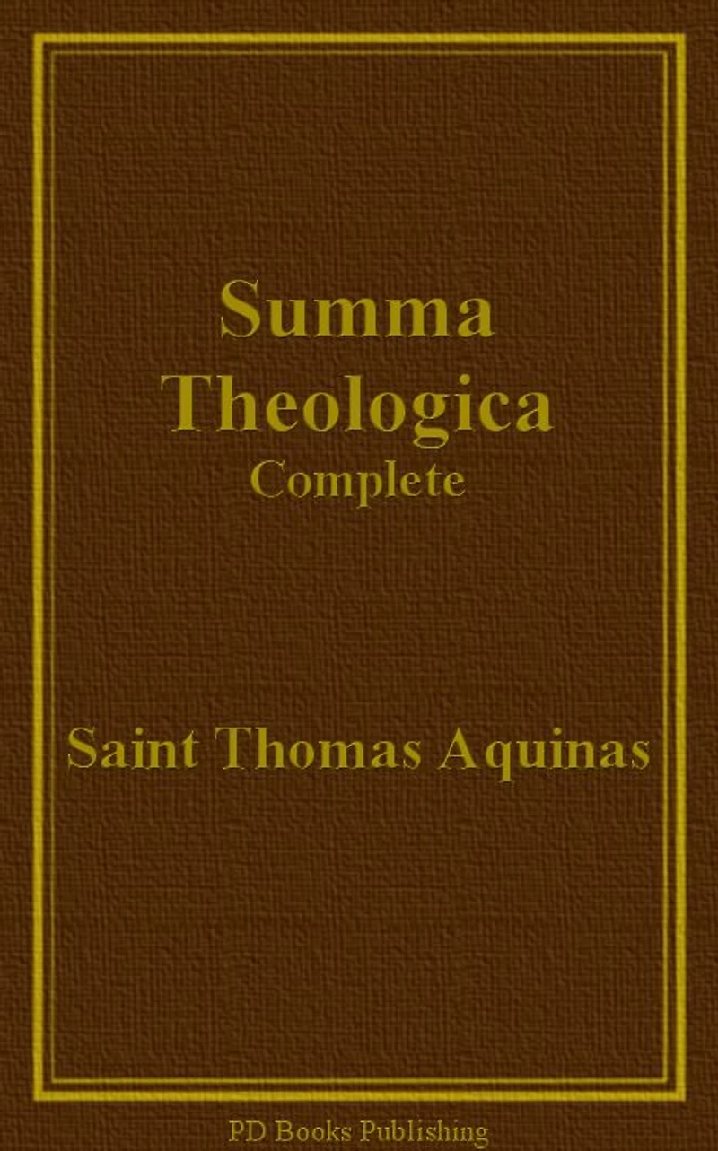 Summa Theologica, Complete