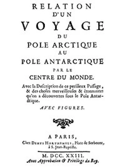 Relation d'un voyage du Pole Arctique au Antarctique par le centre monde