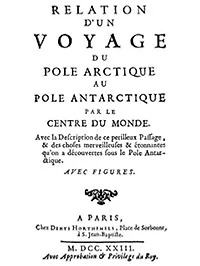 Relation d'un voyage du Pole Arctique au Antarctique par le centre monde
