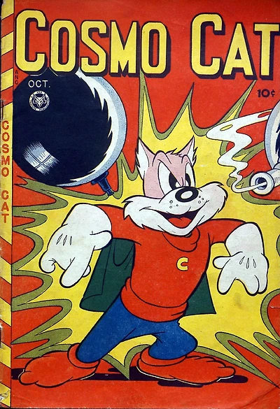 Cosmo Cat Number 10 Childrens Comic Book