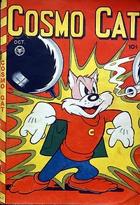 Cosmo Cat Number 10 Childrens Comic Book