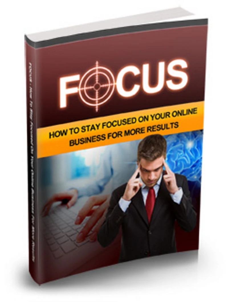 Focus:"Discover How To Finally Stay On Track With Your Projects, Create Schedule And A Master Plan To Reach Your Goals!" AAA+++