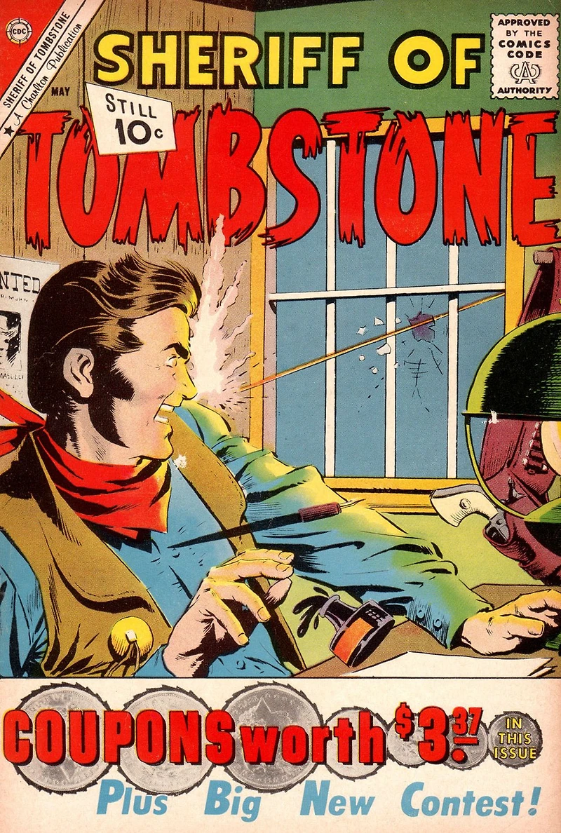 Sheriff of Tombstone Number 15 Western Comic Book