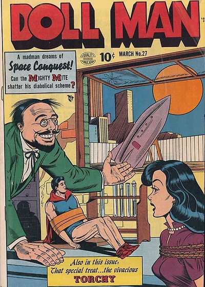 Doll Man Number 27 Super-Hero Comic Book