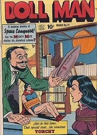Doll Man Number 27 Super-Hero Comic Book