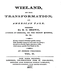 Wieland, or the Transformation